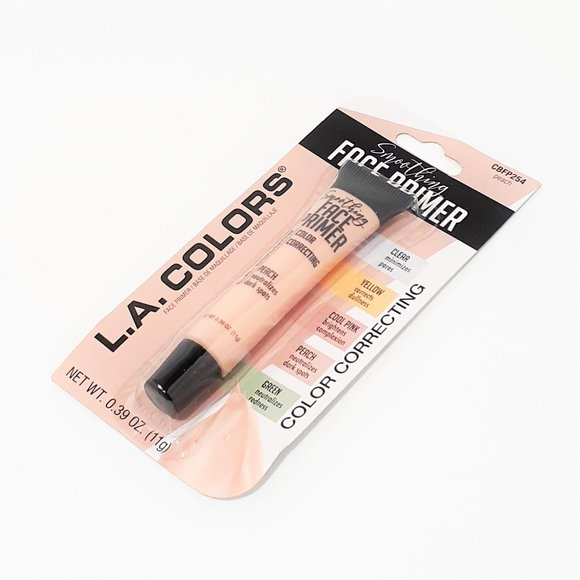 LA COLORS SMOOTHING FACE PRIMER PEACH COLOR - Picture 2 of 4